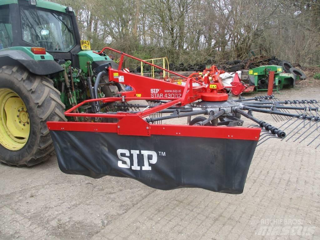 SIP Star 430/12 Šieno grėbliai ir vartytuvai