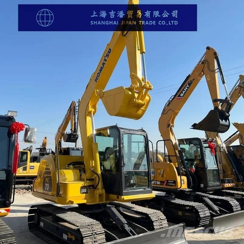 Komatsu PC 70-8 Vikšriniai ekskavatoriai