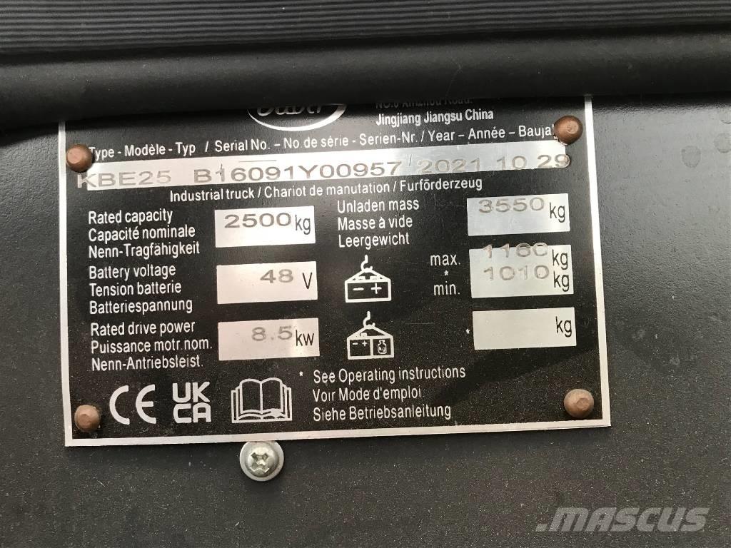 Baoli KBD 25 Elektriniai šakiniai krautuvai