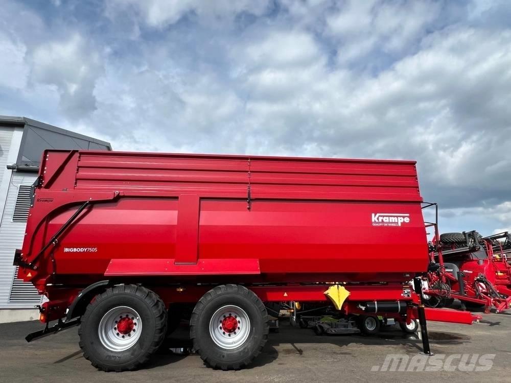 Krampe BB 750 S Bendrosios paskirties priekabos