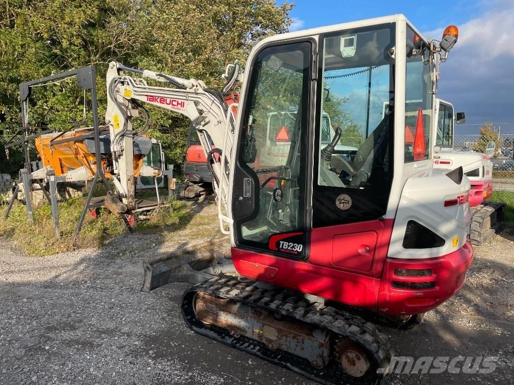 Takeuchi TB 230 Mini ekskavatoriai < 7 t