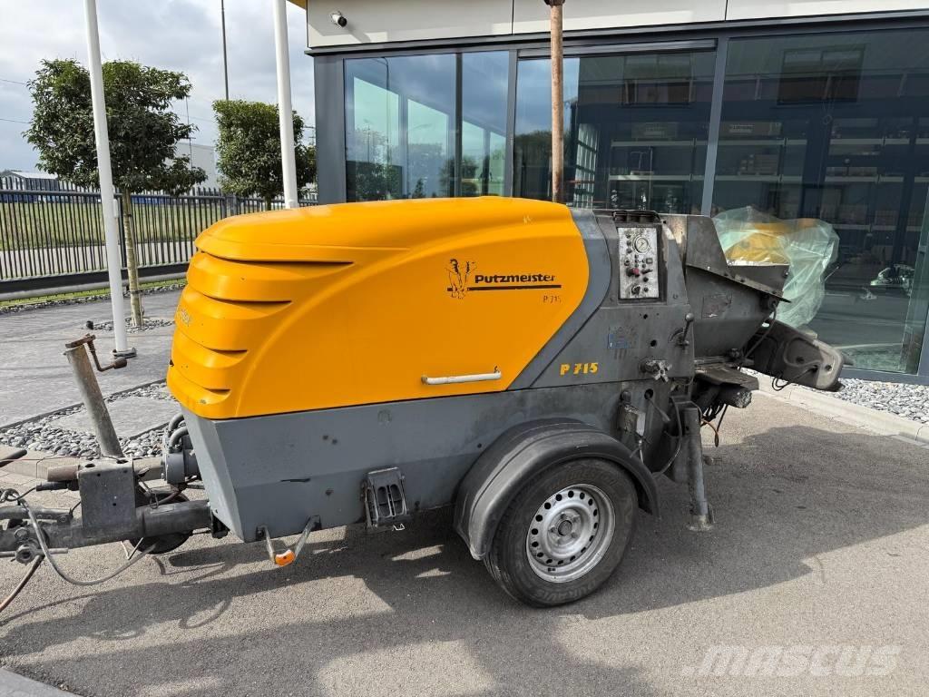 Putzmeister P 715 TD Betono siurbliai