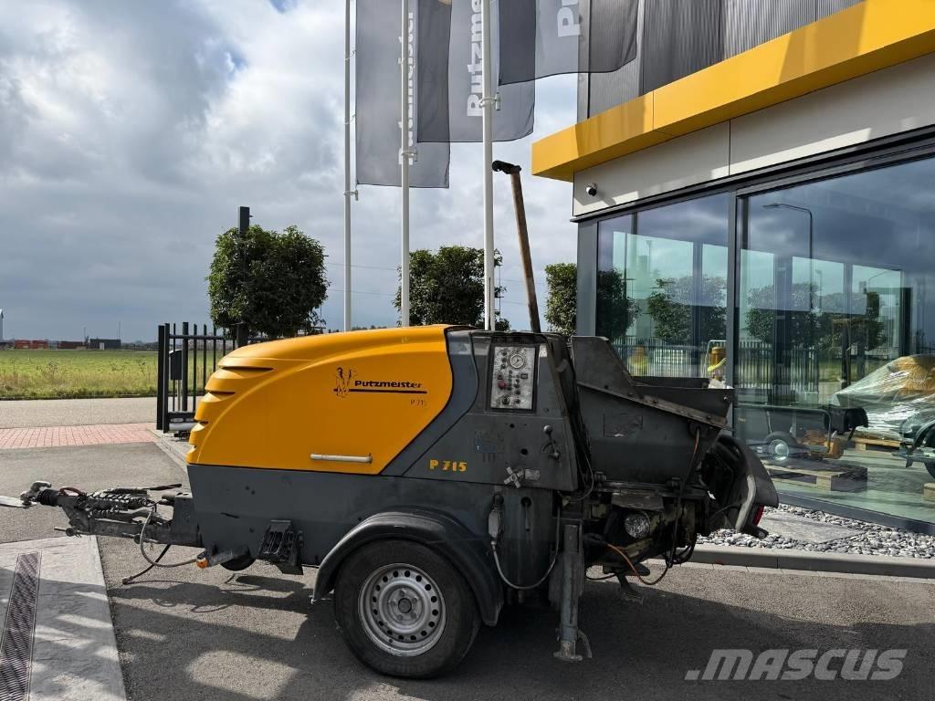 Putzmeister P 715 TD Betono siurbliai