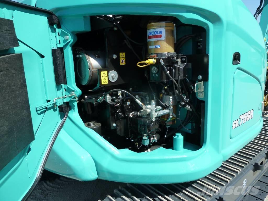 Kobelco SK75SR-7 Vidutinės galios ekskavatoriai 7-12 t