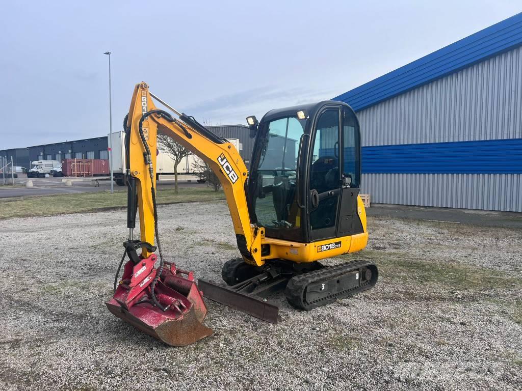 JCB 8018 Mini ekskavatoriai < 7 t