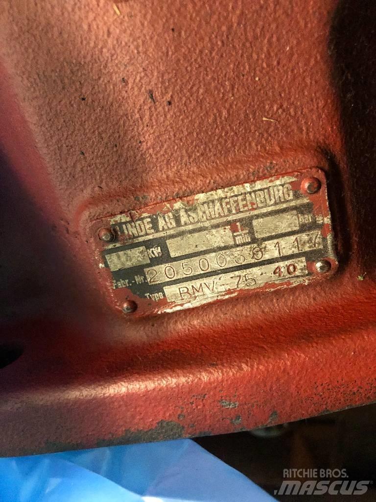 Linde BMV75 Kiti naudoti statybos komponentai