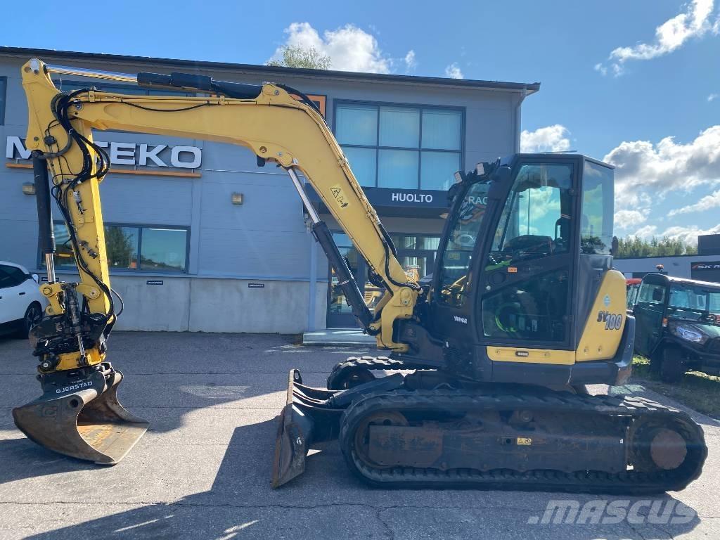 Yanmar SV100-2A Vidutinės galios ekskavatoriai 7-12 t