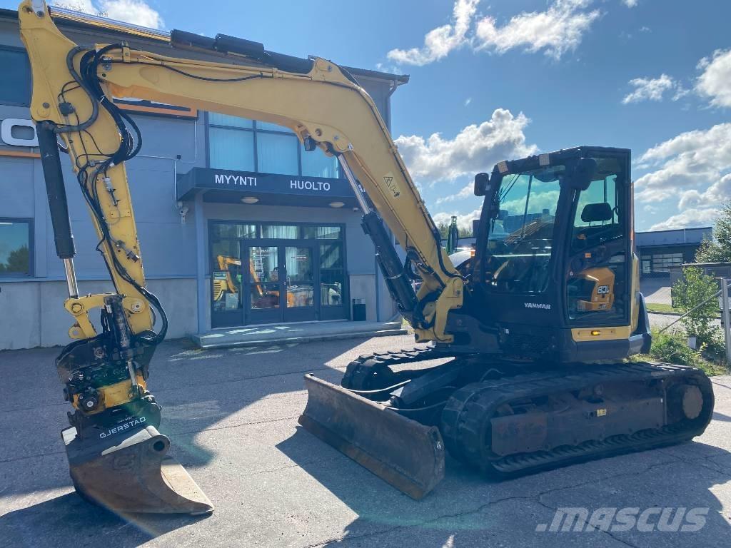 Yanmar SV100-2A Vidutinės galios ekskavatoriai 7-12 t