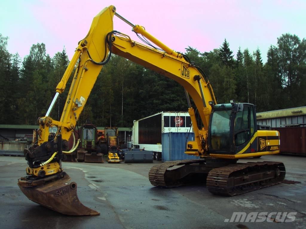 JCB JS 220 L Vikšriniai ekskavatoriai