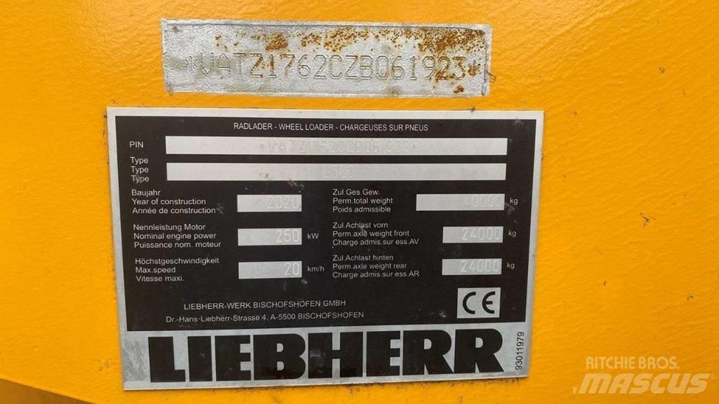 Liebherr L 580 LG Naudoti ratiniai krautuvai