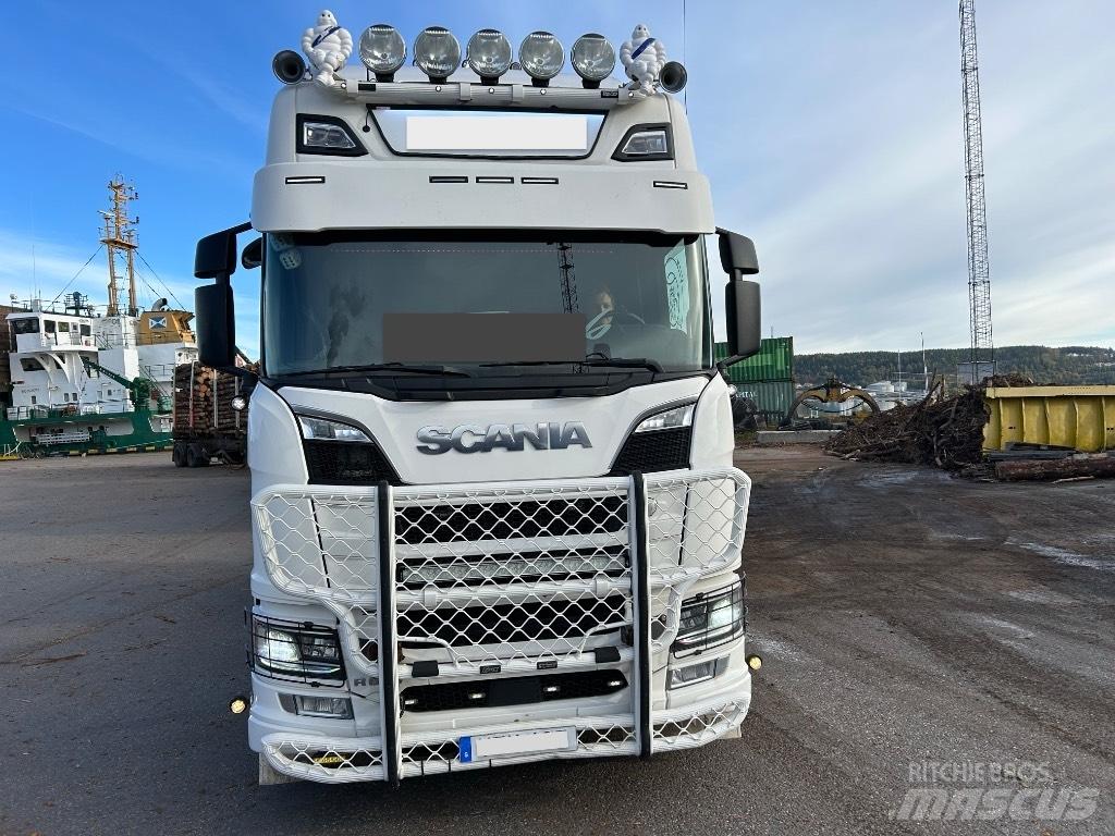 Scania R 650 Miškovežių vilkikai