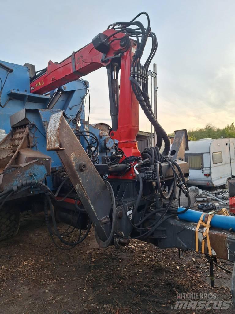 Bruks 805 CT Medienos smulkintuvai