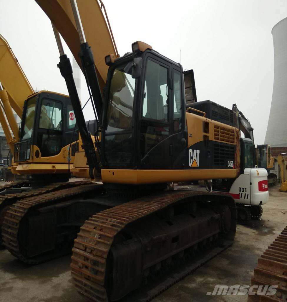CAT 345 D L Vikšriniai ekskavatoriai
