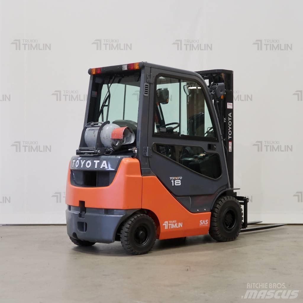Toyota 02-8FGF18 LPG (dujiniai) krautuvai