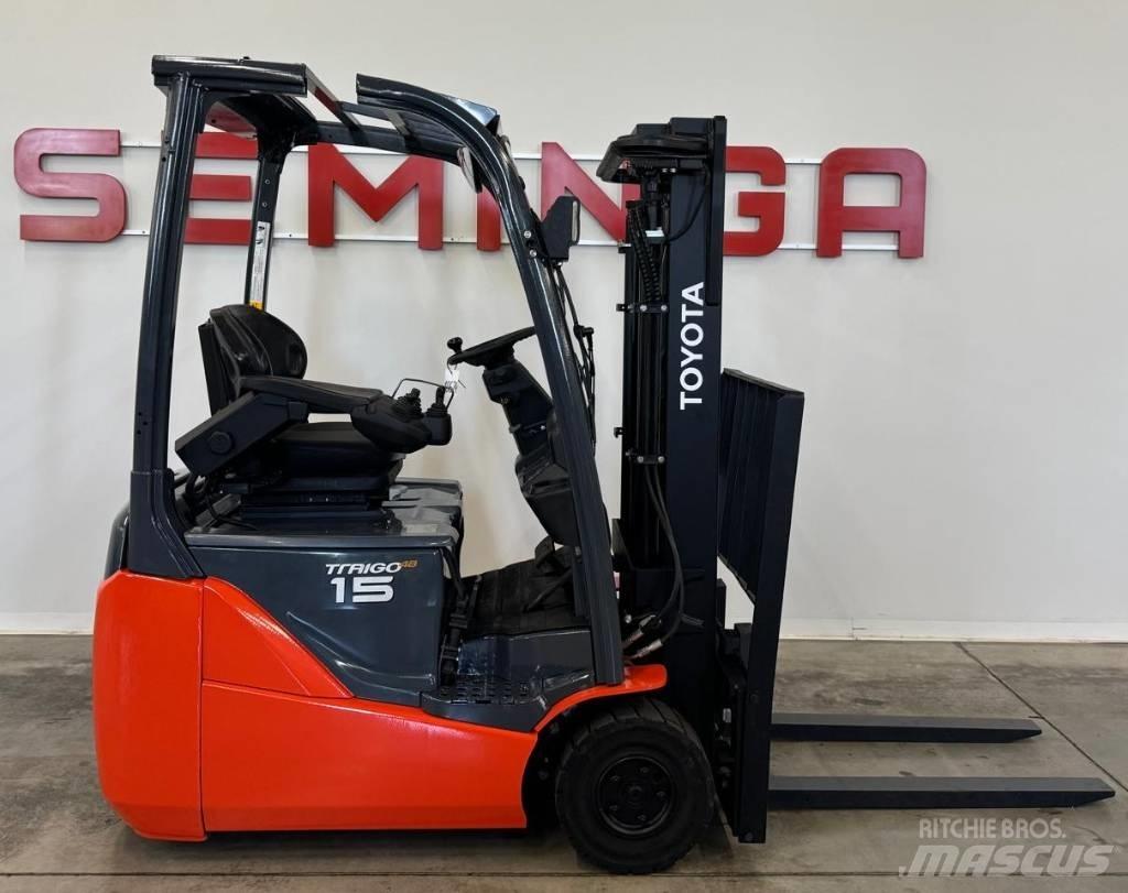 Toyota 10624 - 8FBE15T Elektriniai šakiniai krautuvai