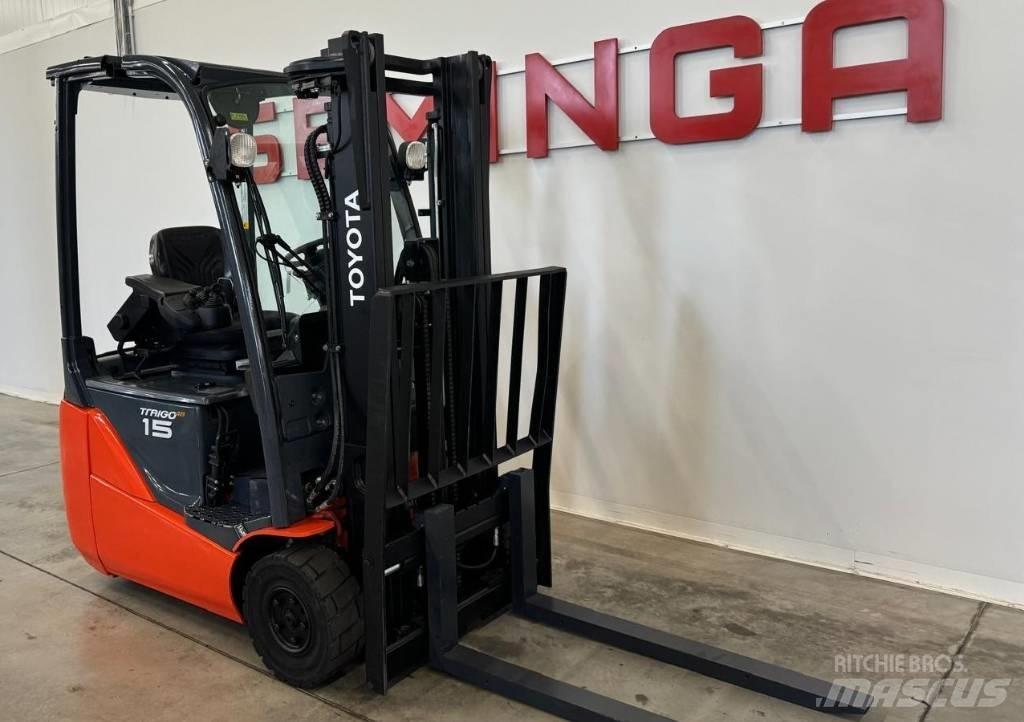 Toyota 10624 - 8FBE15T Elektriniai šakiniai krautuvai