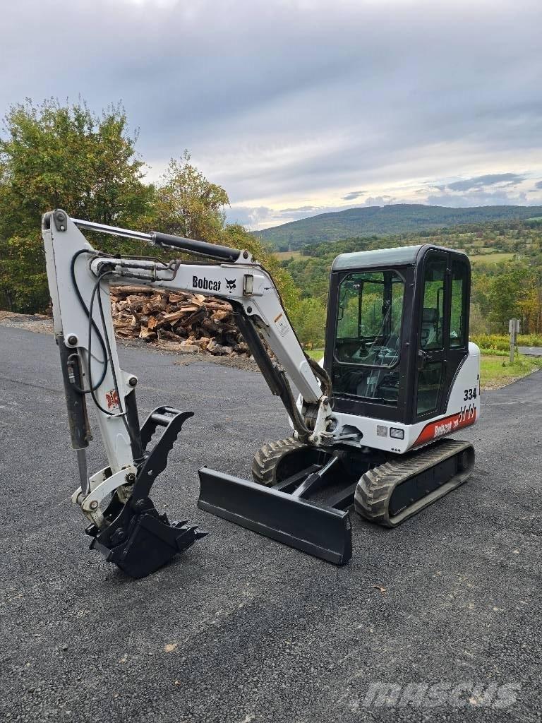 Bobcat 334G Mini ekskavatoriai < 7 t