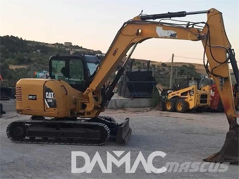 CAT 308E2CR Vikšriniai ekskavatoriai