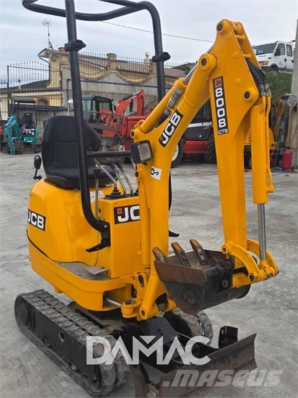 JCB 8008CTS Mini ekskavatoriai < 7 t