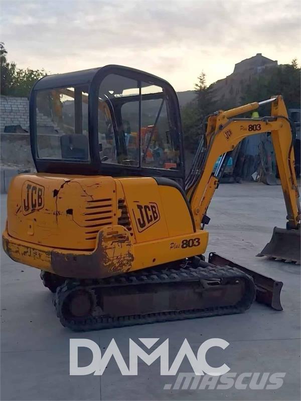 JCB 803 Mini ekskavatoriai < 7 t