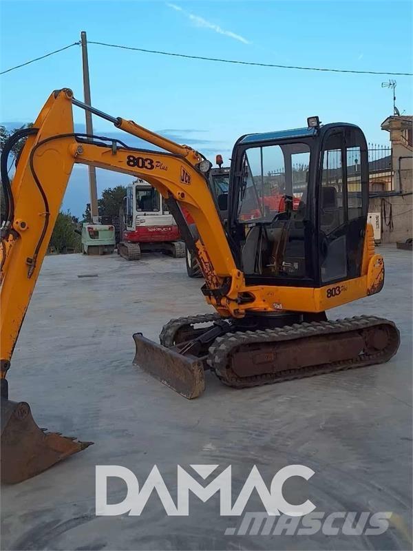 JCB 803 Mini ekskavatoriai < 7 t