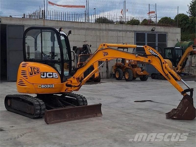 JCB 8030ZTS Mini ekskavatoriai < 7 t