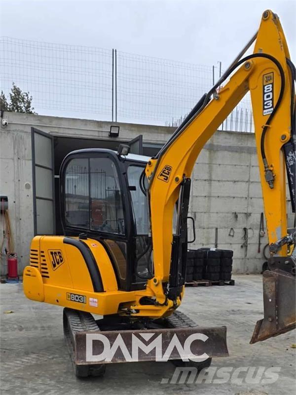 JCB 803SUPER Mini ekskavatoriai < 7 t
