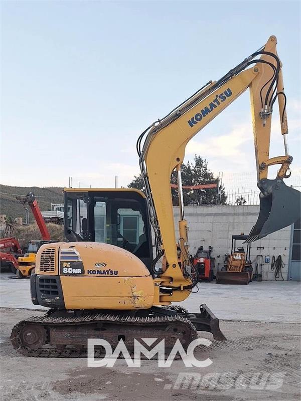 Komatsu PC80 Mini ekskavatoriai < 7 t