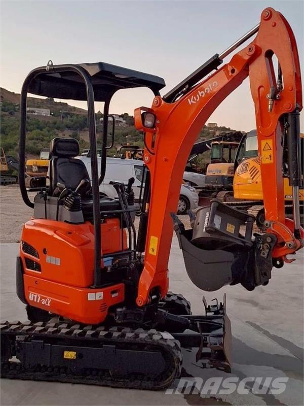 Kubota U17-3a Mini ekskavatoriai < 7 t