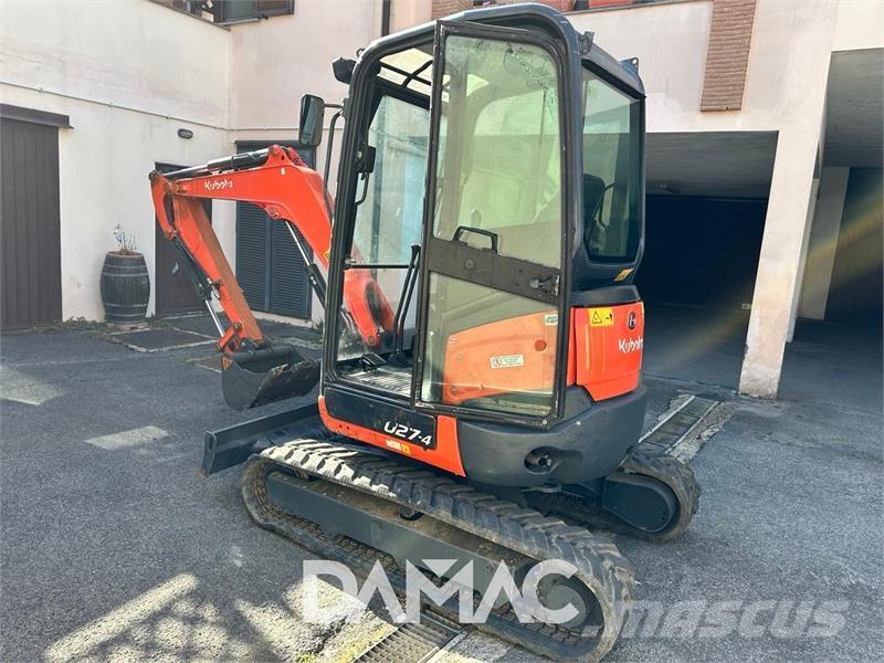 Kubota U27-4 Mini ekskavatoriai < 7 t
