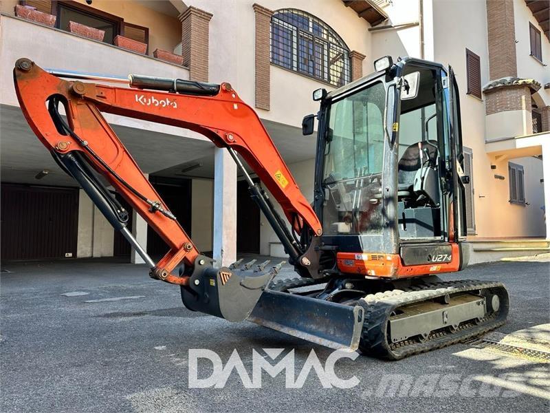 Kubota U27-4 Mini ekskavatoriai < 7 t