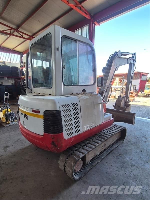 Takeuchi TB135 Mini ekskavatoriai < 7 t
