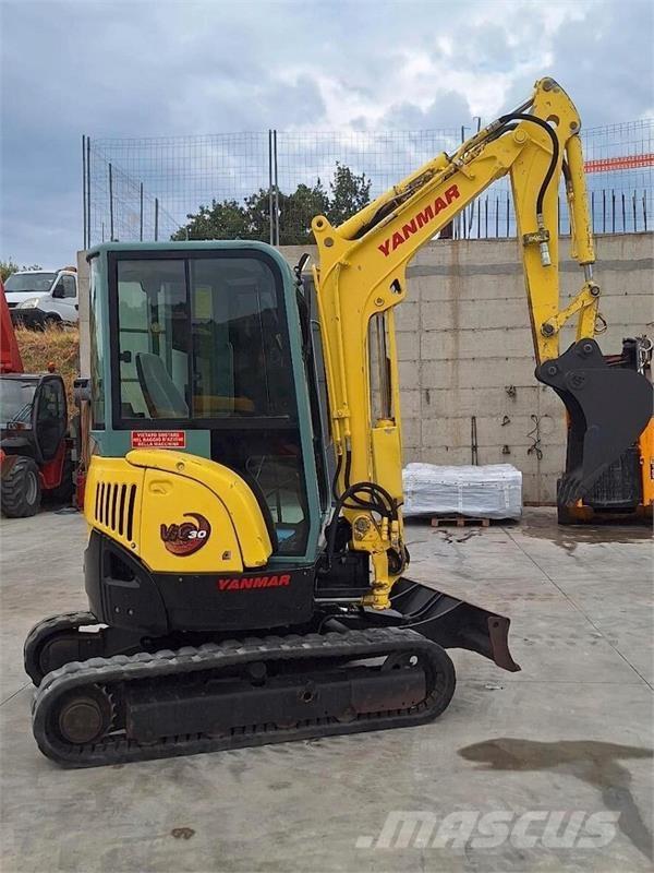 Yanmar VIO30 Mini ekskavatoriai < 7 t
