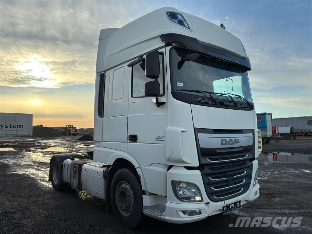 DAF XF 460 Naudoti vilkikai