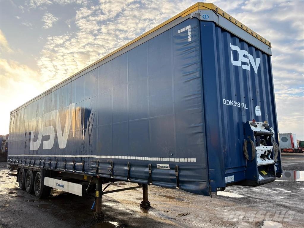 Krone 3aks Tentinės puspriekabės