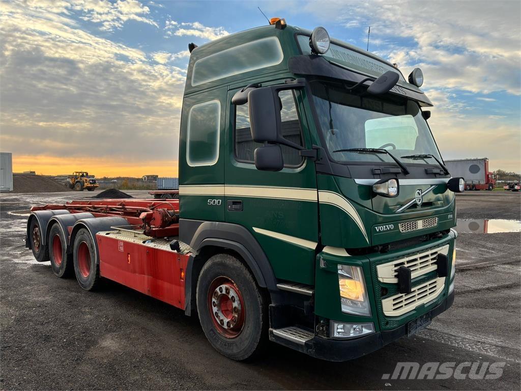 Volvo FM 500 Savivarčiai su kabeliniu keltuvu
