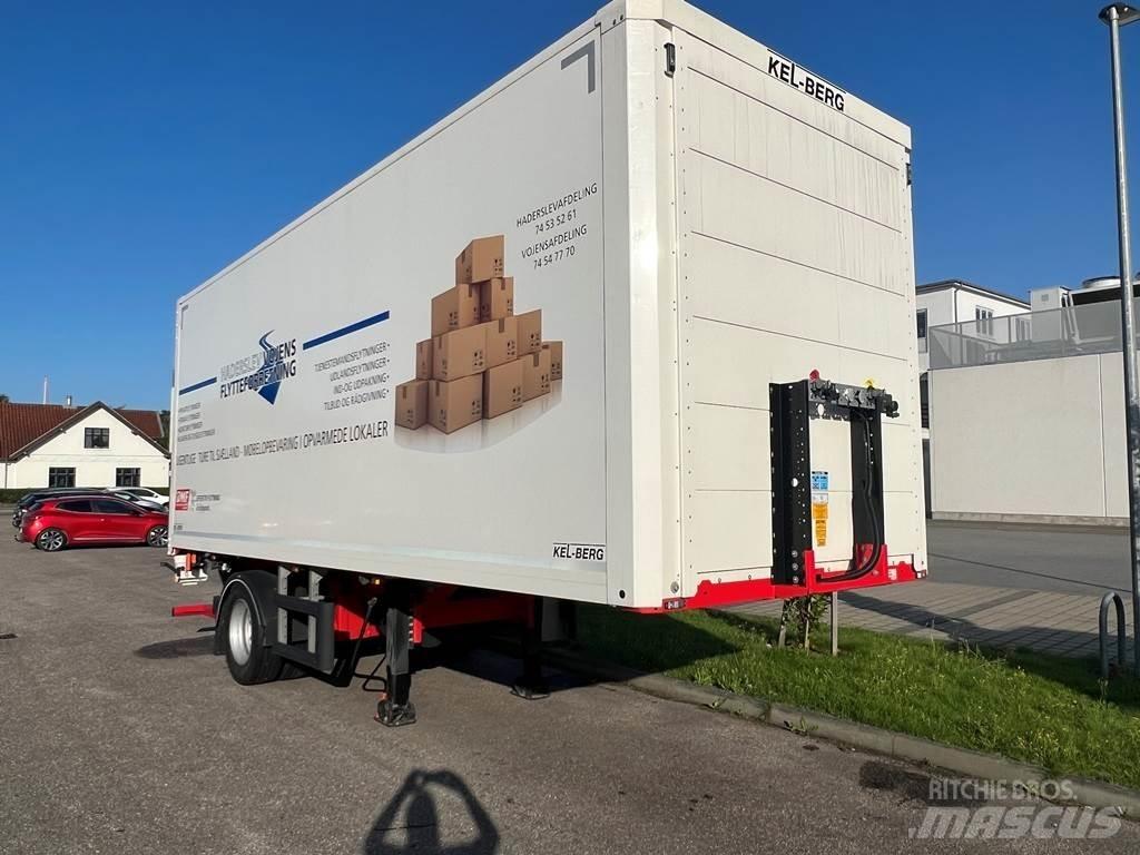 Kel-Berg 7,5m Dengtos puspriekabės