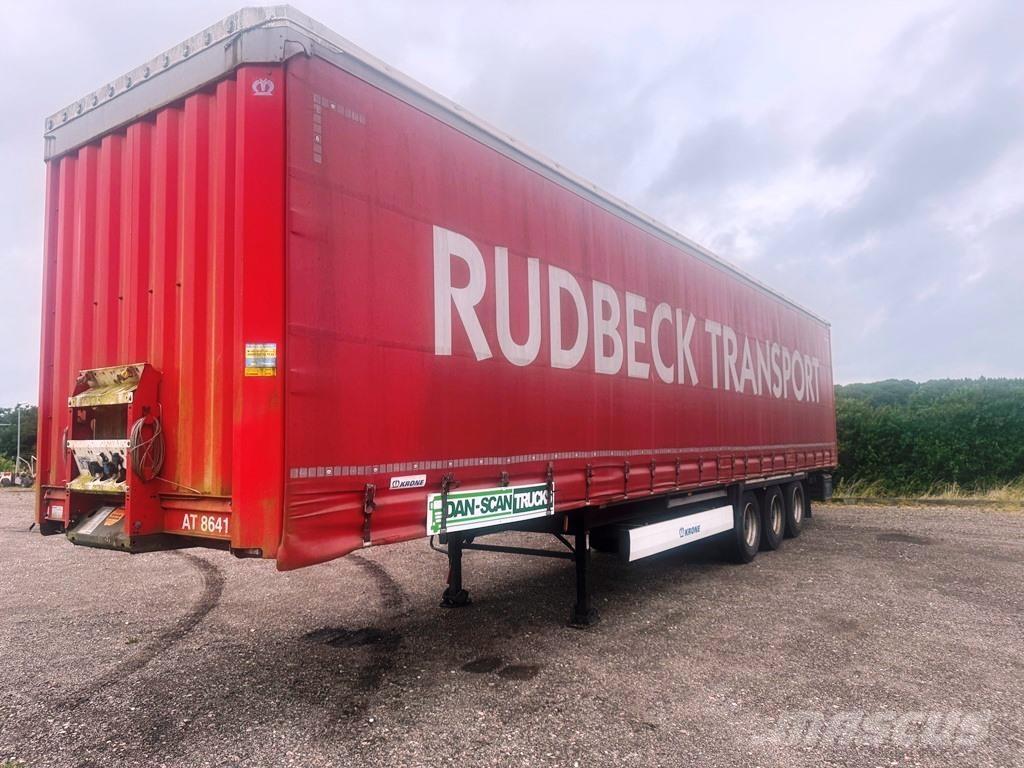 Krone 3 aksl. Tentinės puspriekabės