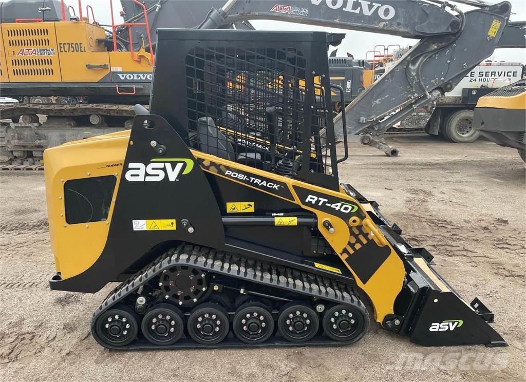 ASV POSI-TRACK RT40 Krautuvai su šoniniu pasukimu