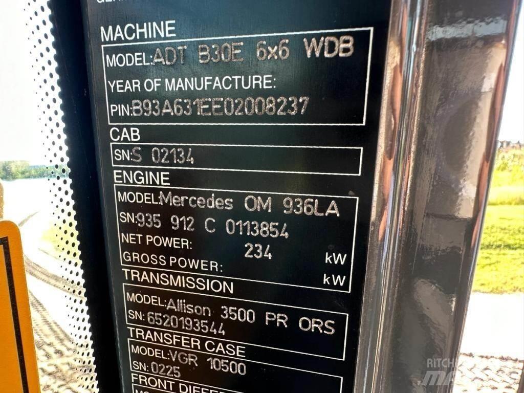 Bell B30E Karjeriniai savivarčiai
