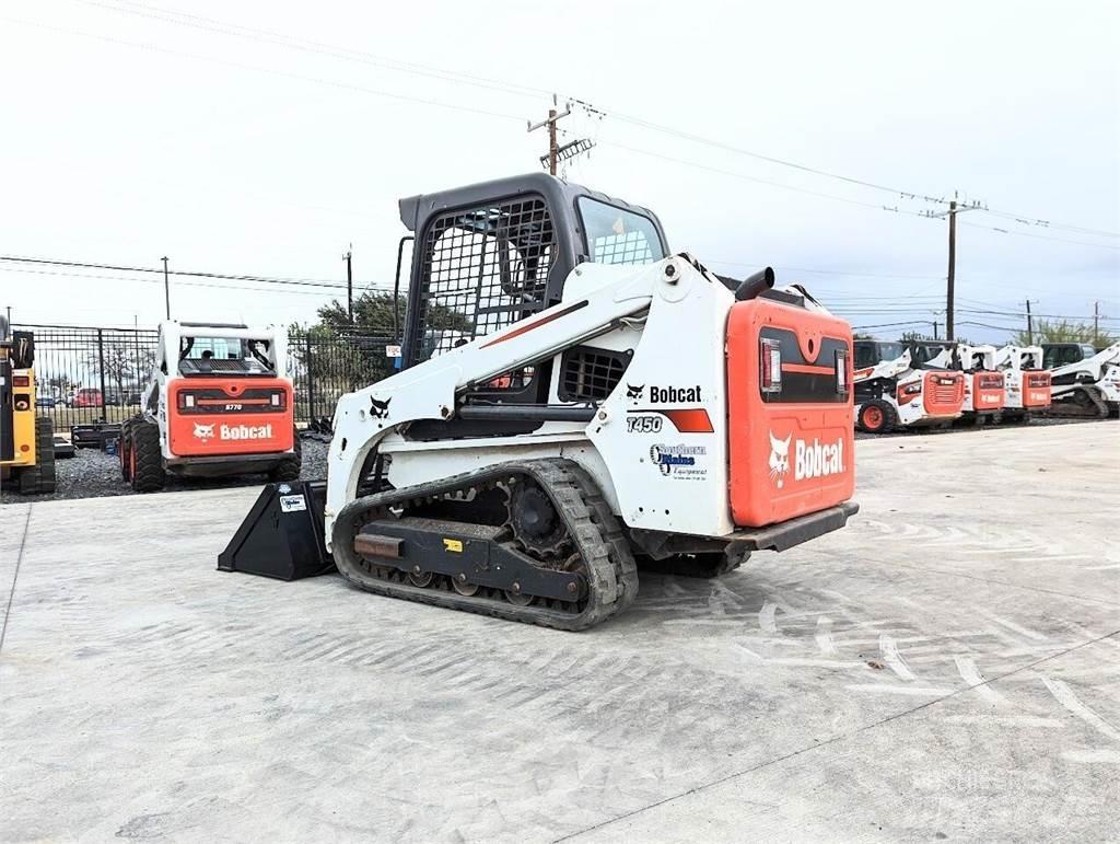 Bobcat T450 Krautuvai su šoniniu pasukimu