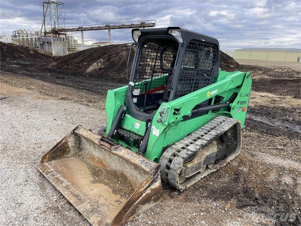 Bobcat T550 Krautuvai su šoniniu pasukimu