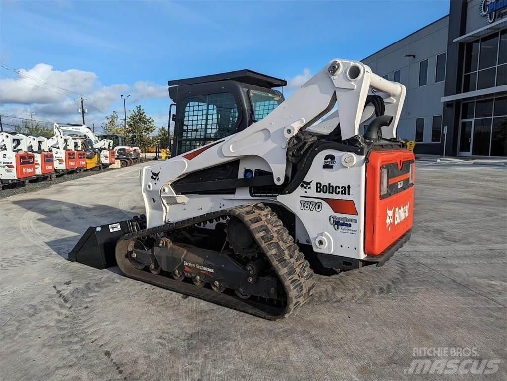 Bobcat T870 Krautuvai su šoniniu pasukimu