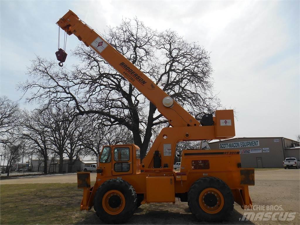 Broderson RT300 Neapdoroto reljefo kranai