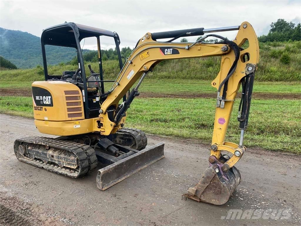 CAT 302.7D CR Mini ekskavatoriai < 7 t