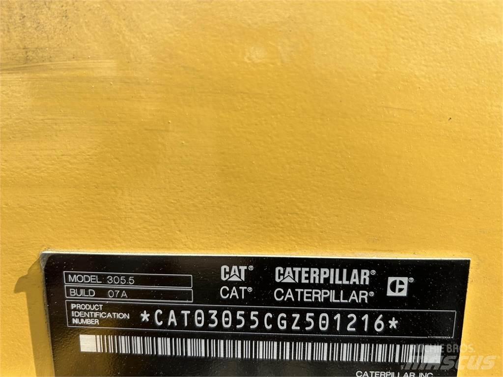 CAT 305.5 Mini ekskavatoriai < 7 t