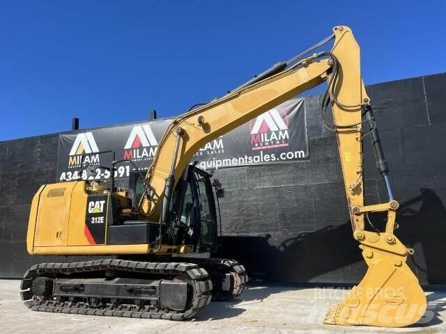 CAT 312E Vikšriniai ekskavatoriai