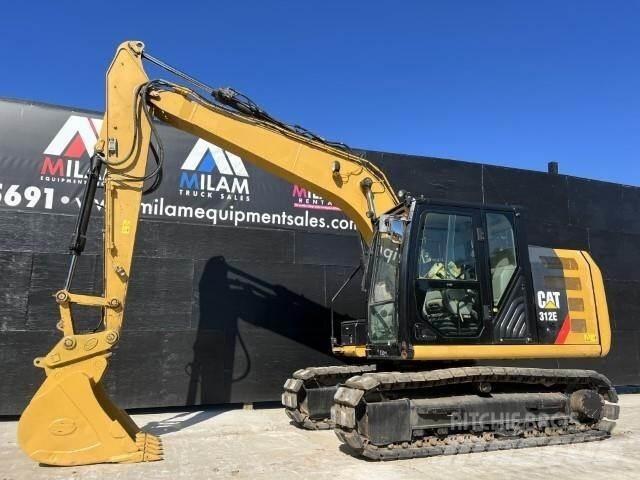CAT 312E Vikšriniai ekskavatoriai
