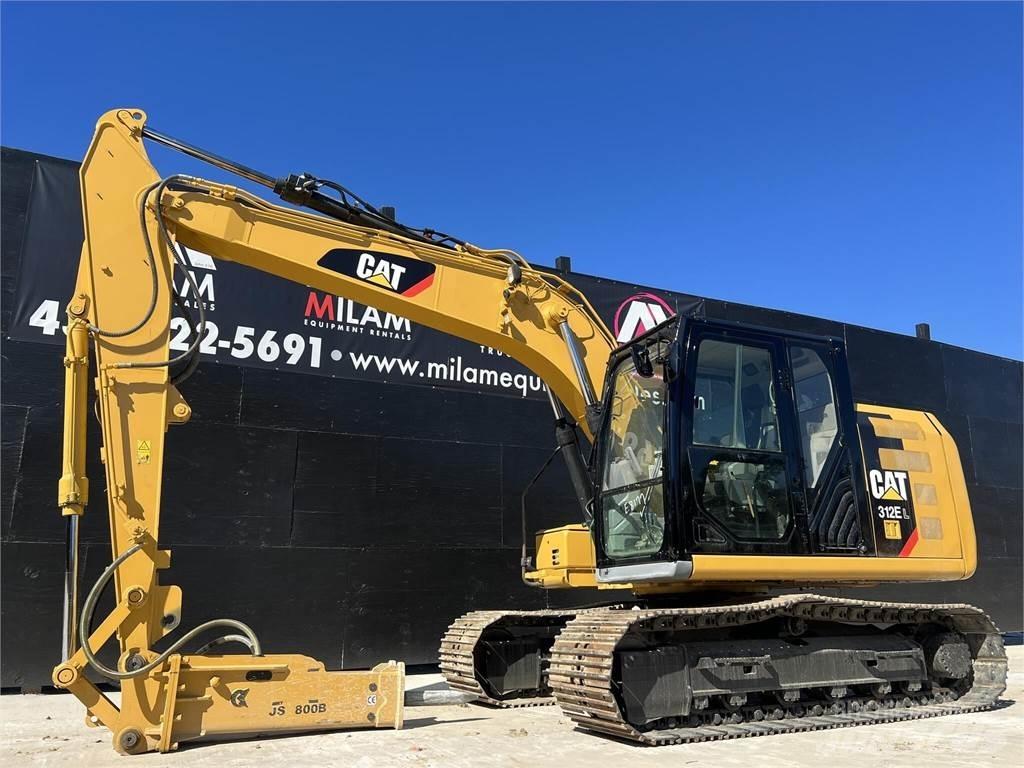 CAT 312E Vikšriniai ekskavatoriai
