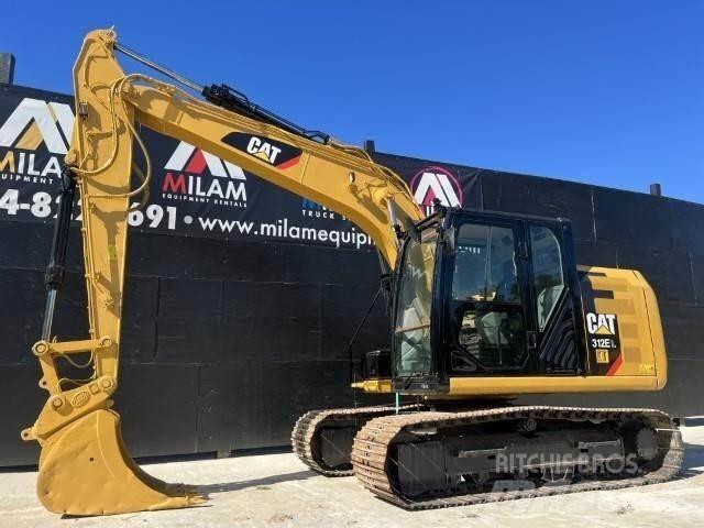 CAT 312E Vikšriniai ekskavatoriai